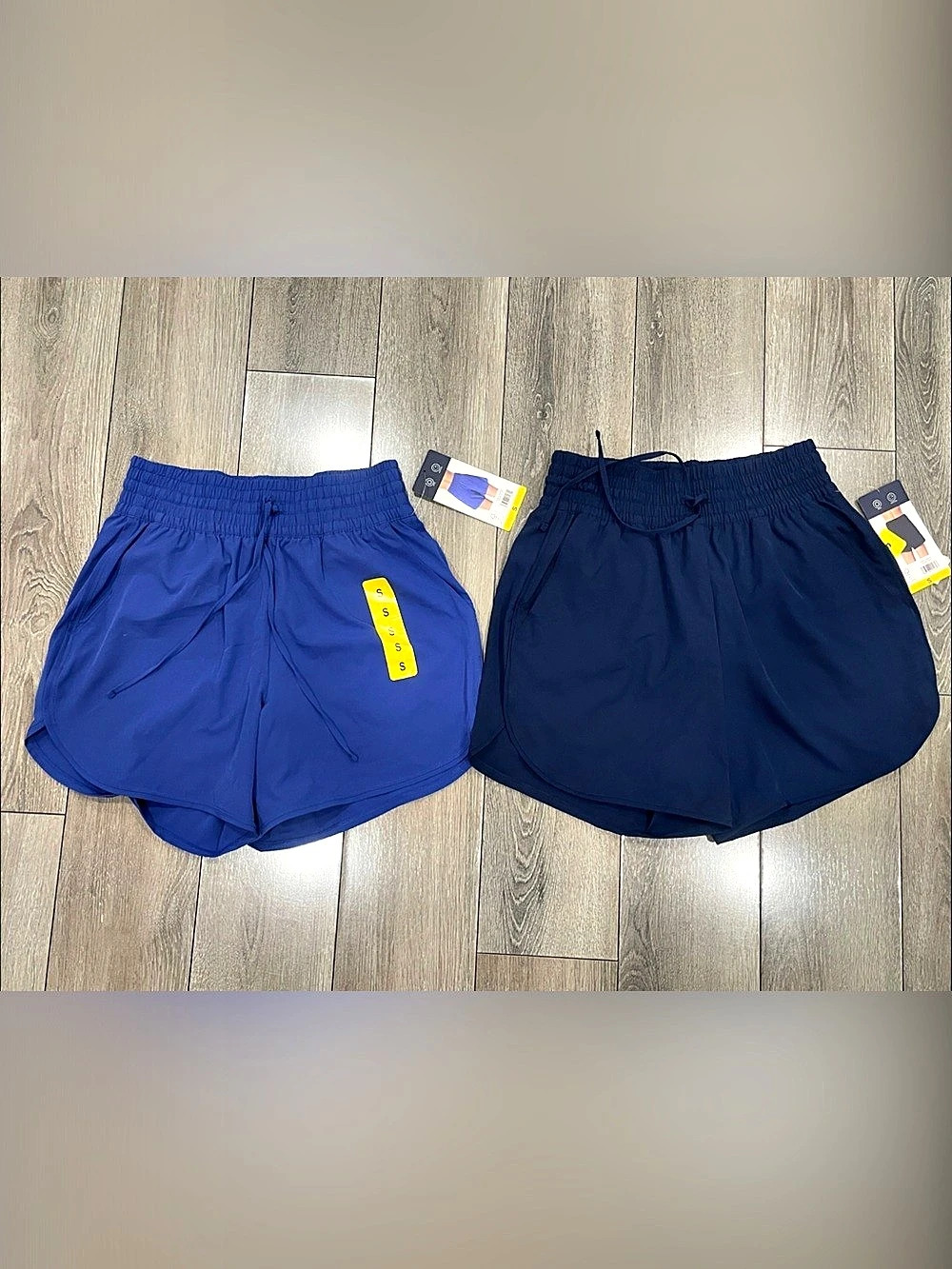 Lands' End Active Shorts Women's Athletic Shorts Set Blue Size Small NWT